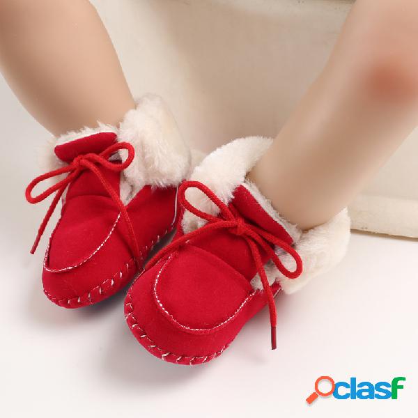 Bebé Niñas Niños Zapatos para niños pequeños Felpa