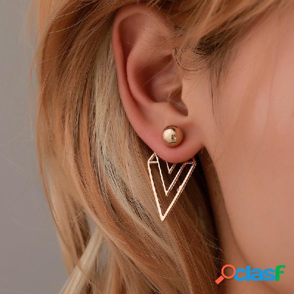 Bohemian LOVE Big Circle Tassel Colgante Pendientes Set