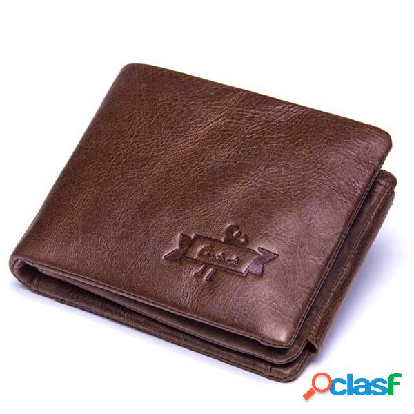 Cartera corta de la tarjeta monedero 4 de la cartera de