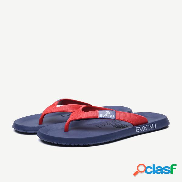 Chanclas transpirables de gran tamaño para hombres Playa