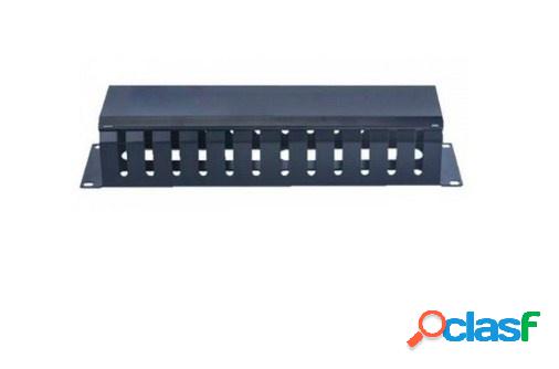 Enson Organizador Horizontal de Cables para Rack 19'', 2U