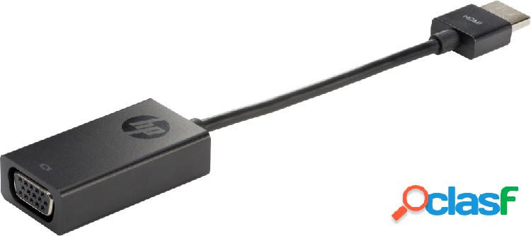 HP Adaptador HDMI Macho - VGA Hembra, Negro