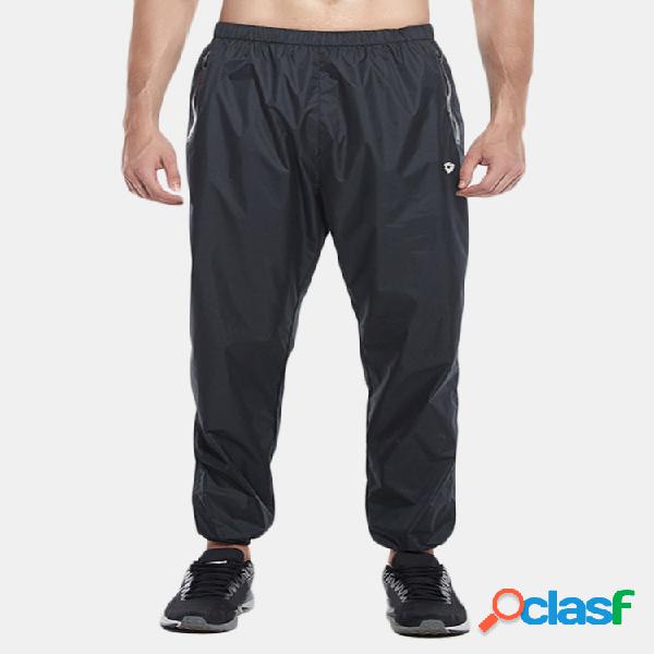 Hombre Casual Cintura elástica Delgado Fit Aptitud