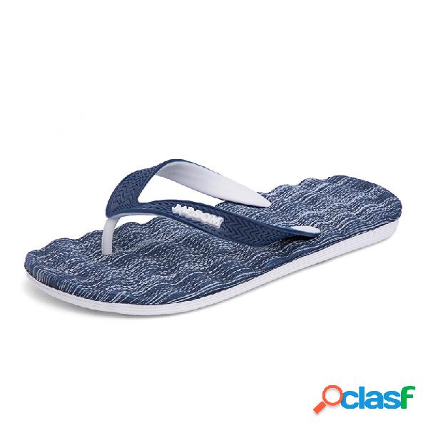 Hombre Verano Comfy Clip dedo del pie Playa Casual Interior