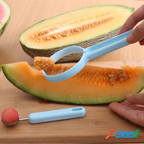 Honana CF-SP02 2Pcs / set Frutas Cucharas Pelador Cuchara