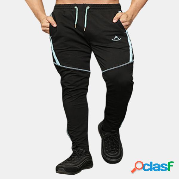 Joggers con estilo para hombre Pantalones Cintura elástica