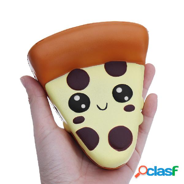 Kawaii Pizza Squishy Soft Slow Rising Toy con bolsa de