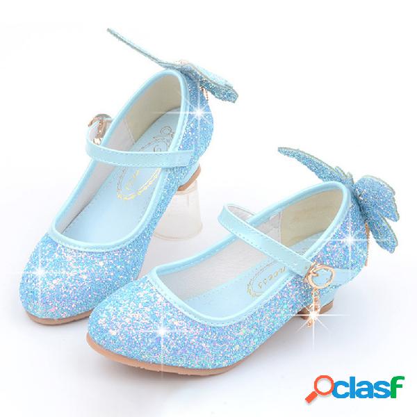 Mariposa brillante con lentejuelas para niñas Patrón