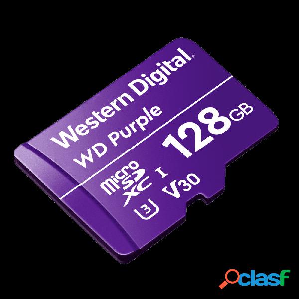 Memoria Flash Western Digital WD Purple, 128GB MicroSDXC V30