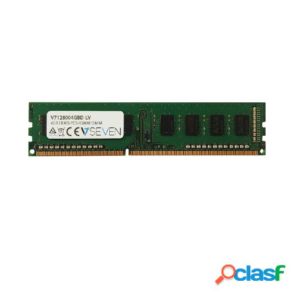 Memoria RAM V7 V7128004GBD-LV DDR3, 1600MHz, 4GB, CL11