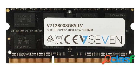 Memoria RAM V7 V7128008GBS-LV DDR3, 1600MHz, 8GB, Non-ECC,
