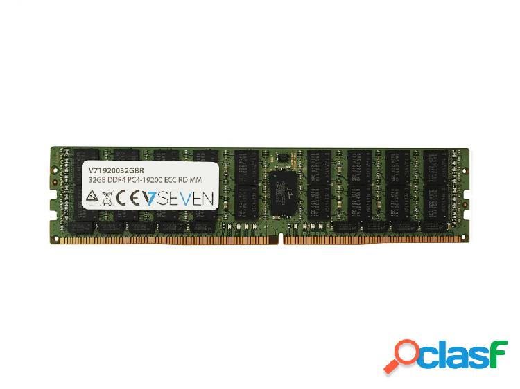 Memoria RAM V7 V71920032GBR DDR3, 2400MHz, 32GB, ECC, CL7