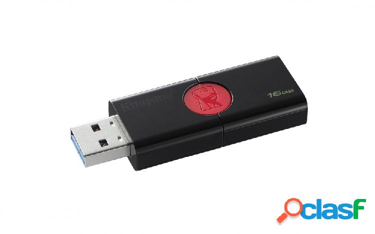 Memoria USB Kingston DataTraveler 106, 16GB, USB 3.1,