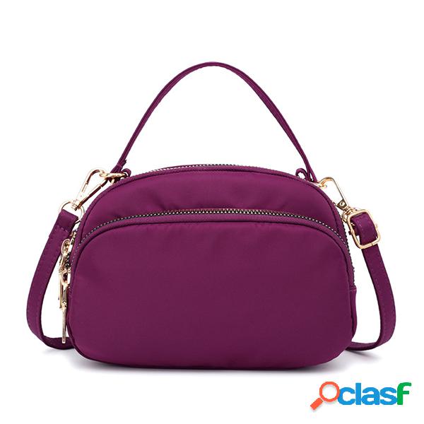 Mujer Nylon Casual Impermeable Hombro con múltiples