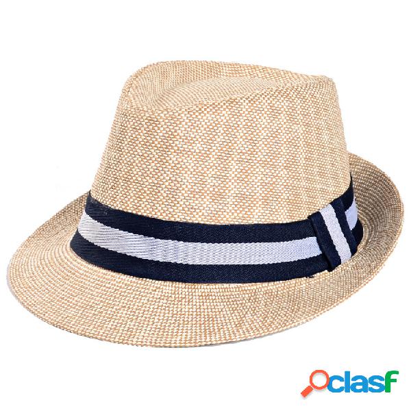 Para Hombres y Mujeres Gorro de Paja de Jazz Salvaje