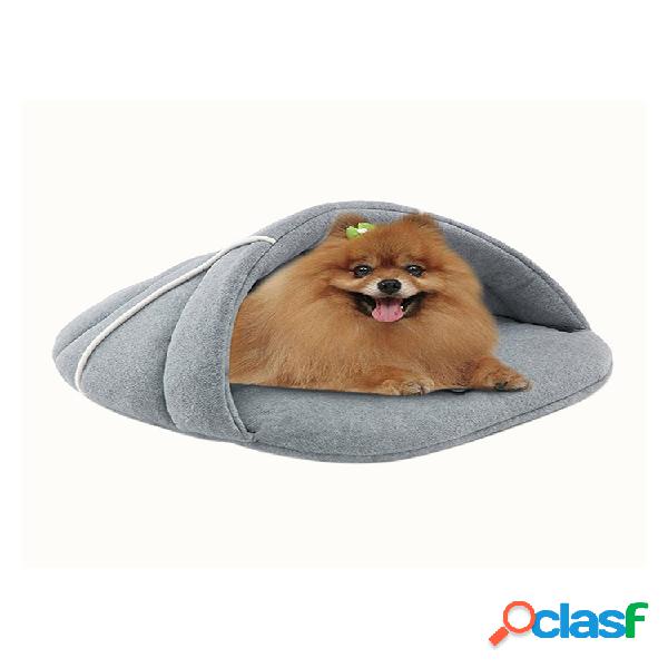 Winter Warm Slipper Pet Perro Gato Cama para dormir Puppy