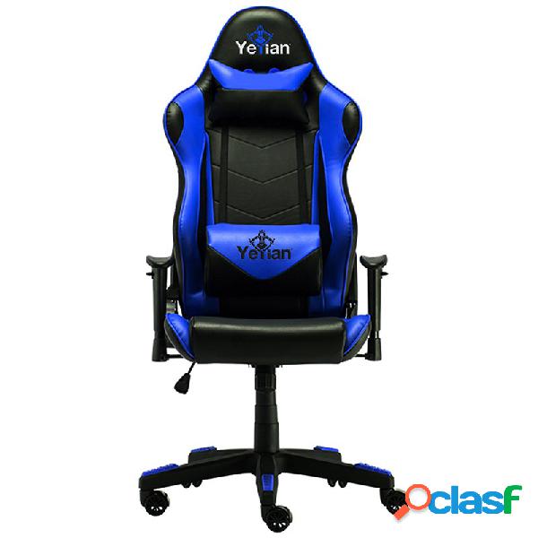 Yeyian Silla Gamer Cadira 1150, hasta 150Kg, Negro/Azul