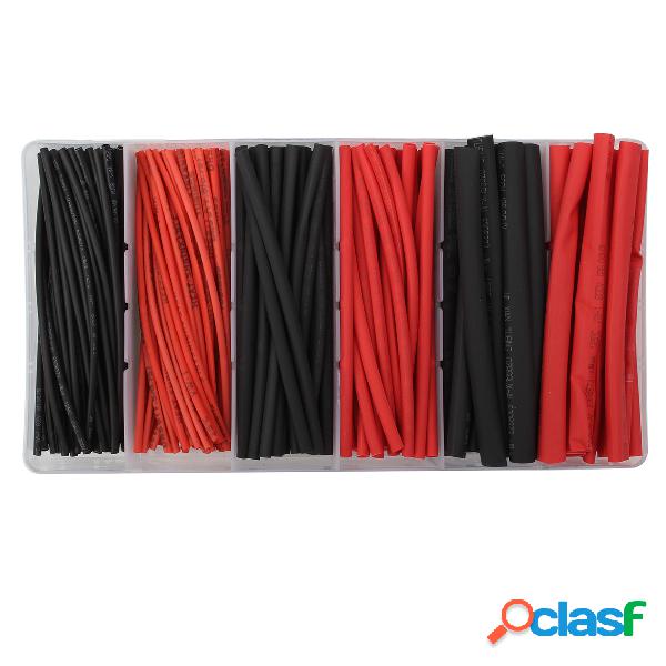 190 unids Surtido de poliolefina H-tipo Heat Shrink Tube