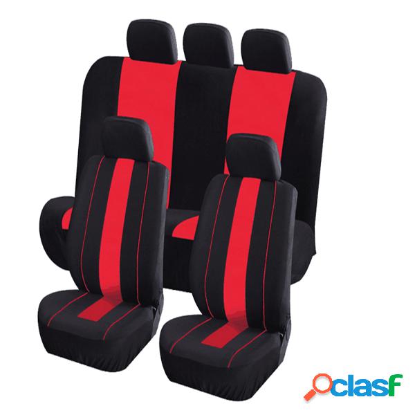 8 piezas de tela de poliéster Coche protector de cojín