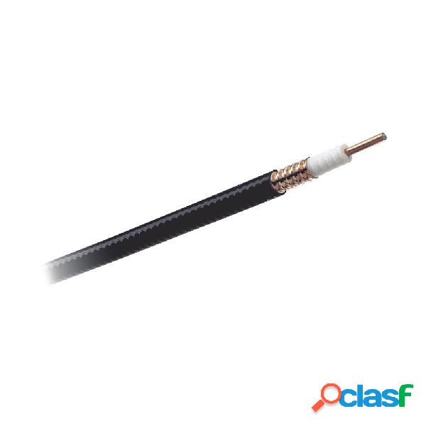 Andrew Bobina de Cable Coaxial, 305 Metros, Negro