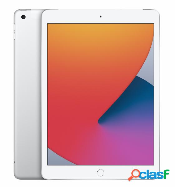 Apple iPad 8 Retina 10.2", 128GB, Wi-Fi + Cellular, Plata