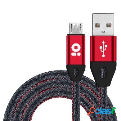 BRobotix Cable USB A Macho - Micro USB B Macho, 1 Metro,