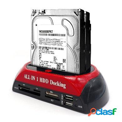 BRobotix Gabinete de Disco Duro 497387 2.5/3.5", USB 3.2,