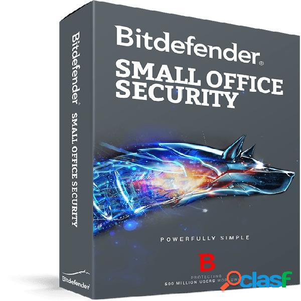 Bitdefender Small Office Security, 5 Usuarios + 1 Servidor,