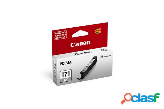 Cartucho Canon CLI-171 Gris, 780 Páginas