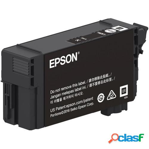 Cartucho Epson T40V Negro, 50ml