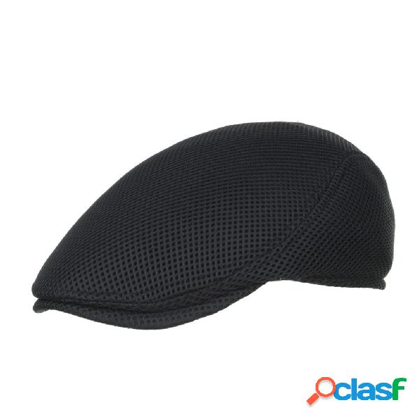 Elastic Banda Respirable Light Mesh Net Cap Casual Sombrero