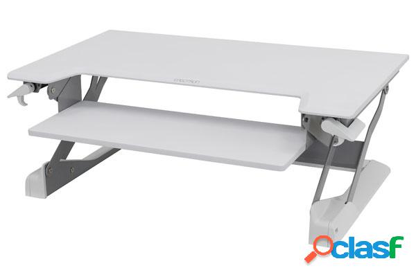 Ergotron Estación de Trabajo WorkFit-TL, hasta 18KG, Blanco