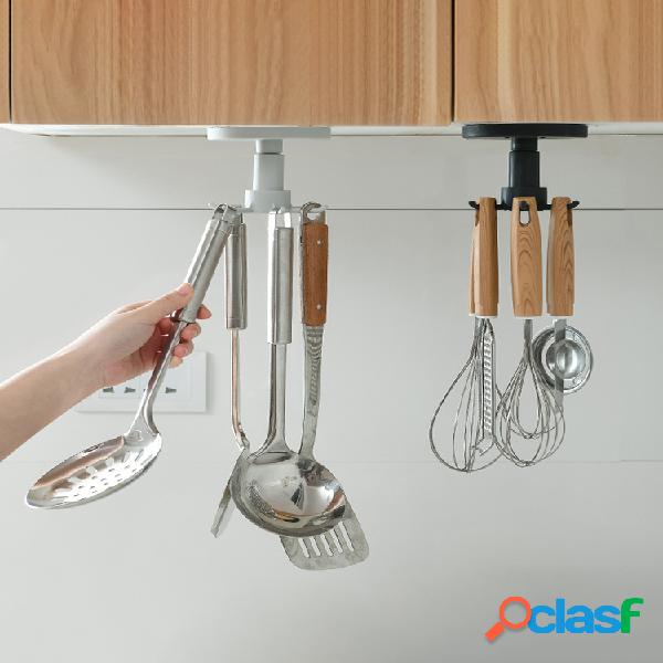 Estante para utensilios de cocina Perforación libre Montado