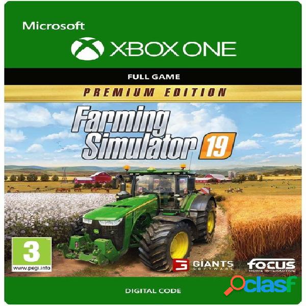 Farming Simulator 19 Premium Edition, Xbox One - Producto