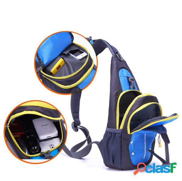 Hombres Nylon Crossbody Bolsa Cofre al aire libre Travel