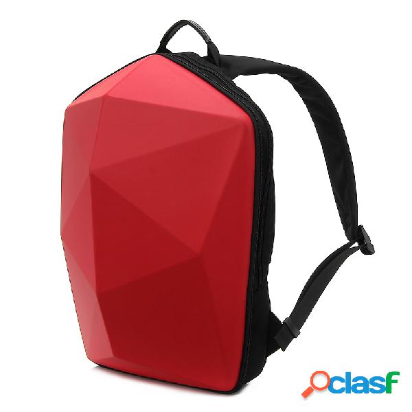 Hombres Polygon Travel Bolsa Mochila Casual Sólida