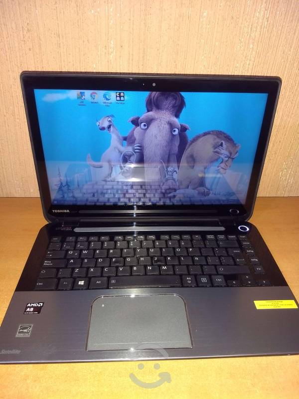 Laptop Toshiba Pantalla touch ,Amd a8 ,8 gb ram