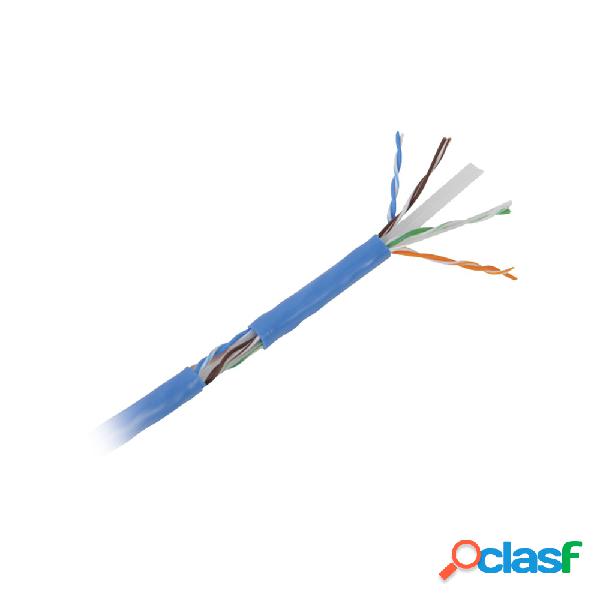 LinkedPRO Bobina de Cable Cat6 UTP, 305 Metros, Azul