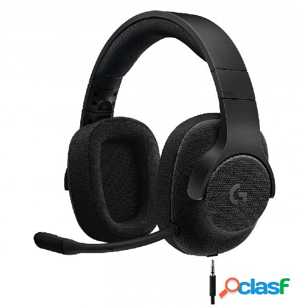 Logitech Audífonos Gamer G433 7.1, Alámbrico, 2 Metros,