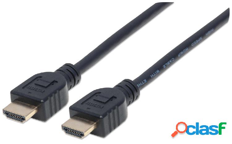 Manhattan Cable HDMI Macho - HDMI Macho, 5 Metros, Negro