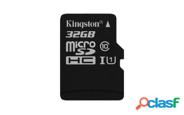 Memoria Flash Kingston Canvas Select, 32GB MicroSDHC UHS-I