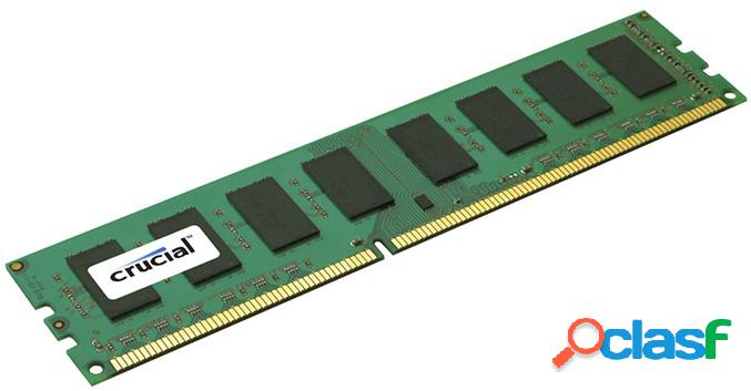 Memoria RAM Crucial CT8G3ERSLD8160B DDR3, 1600MHz, 8GB, ECC,