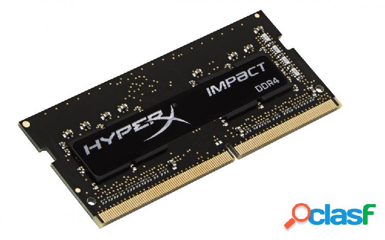 Memoria RAM HyperX Impact Black DDR4, 2400MHz, 4GB, CL14,