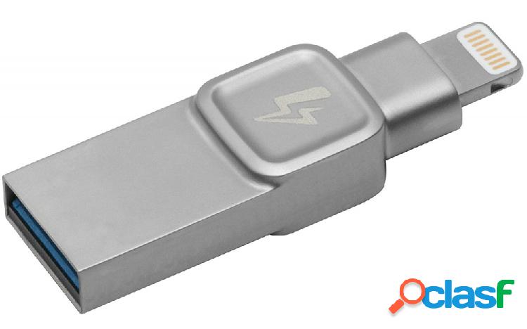 Memoria USB Kingston Bolt Duo, 32GB, USB 3.0/Lightning,