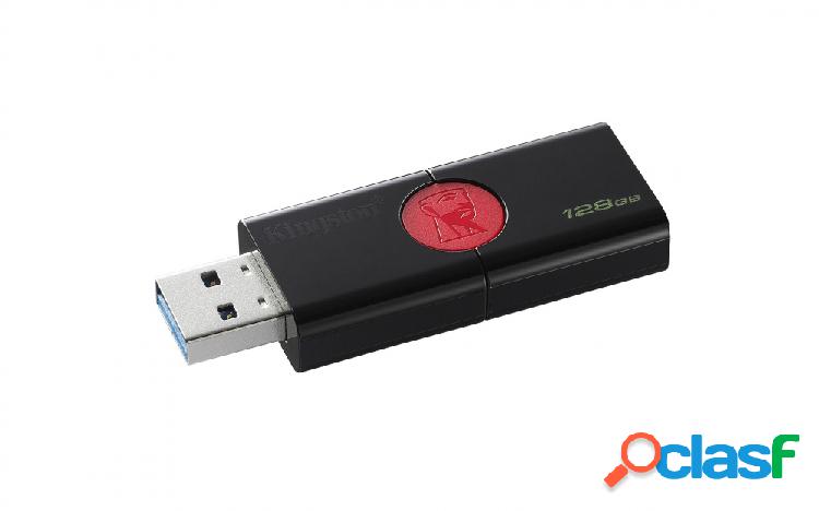 Memoria USB Kingston DataTraveler 106, 128GB, USB 3.0,