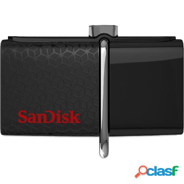 Memoria USB SanDisk Ultra Doble OTG, 32GB, USB 3.0/Micro