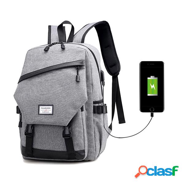 Mochila Oxford de gran capacidad para viajes 16 Inch Laptop