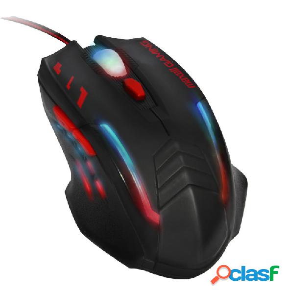 Mouse Gamer Maxell Óptico CA-MOWR-1200, Alámbrico, USB,