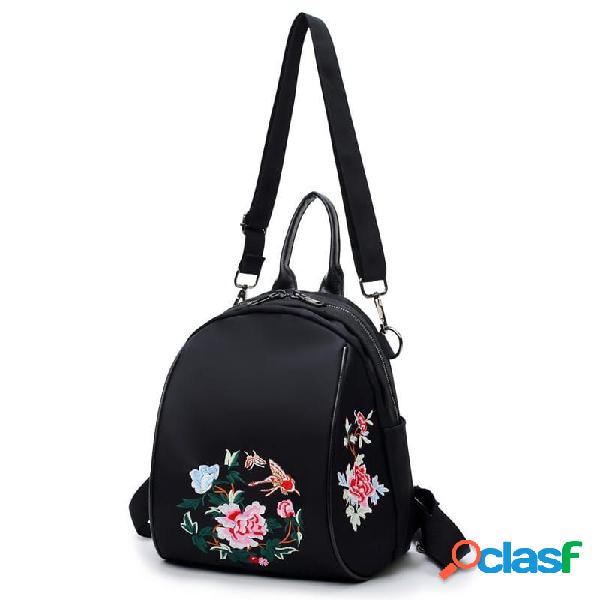 Mujer Nylon Mini Mochila De Alta Capacidad