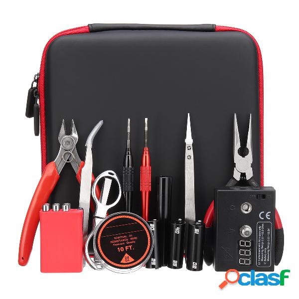 Portable DIY Coil Jig V2 Cigarette Tool Kit Cerámica